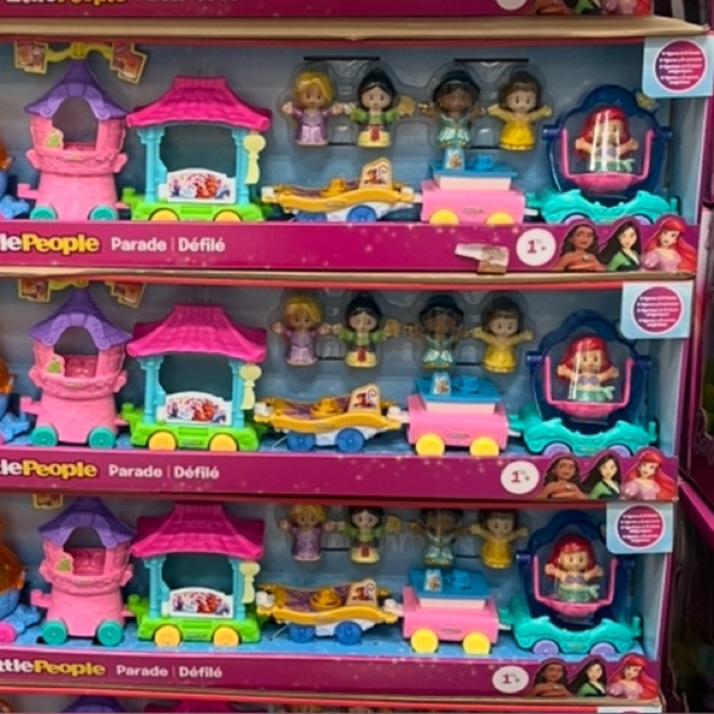 Little People Parade Playset - Pink and Blue